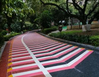 樟樹布公園劃線工程